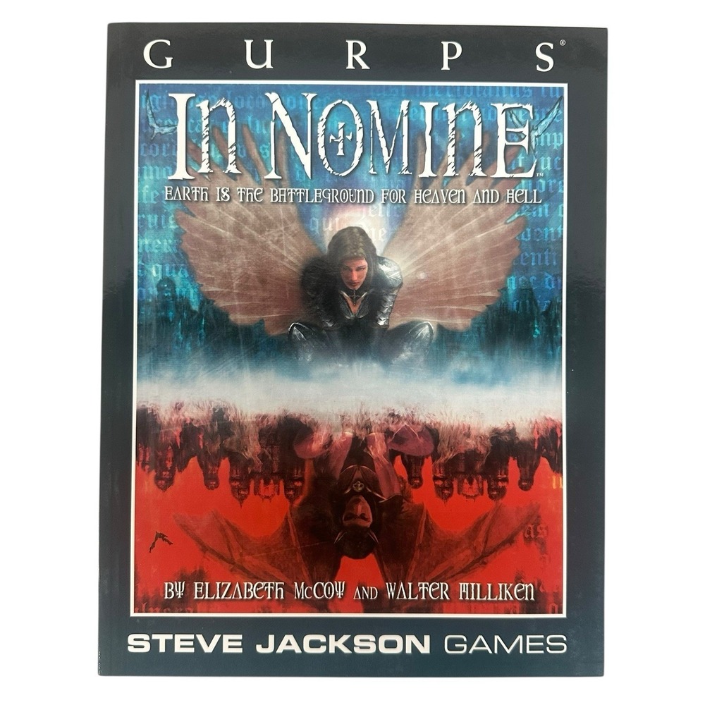 GURPS In Nomine SJG Battleground For Heaven Hell RPG Book SJG6093 First Edition